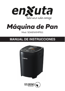 Manual de uso Enxuta SDAENXMP511 Máquina de hacer pan