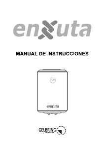 Manual de uso Enxuta TENX2160 Calentador de agua