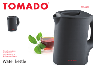 Manual Tomado TM-1971 Kettle