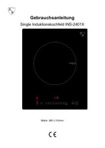Bedienungsanleitung K&H INS-2401X Kochfeld
