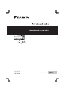Návod Daikin ATXF20A5V1B Klimatizácia