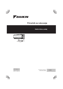 Priručnik Daikin ATXF20A5V1B Klimatizacijski uređaj