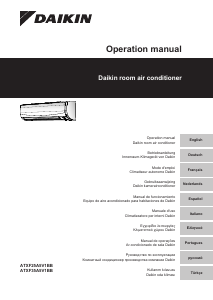 Mode d’emploi Daikin ATXF50A2V1B Climatiseur