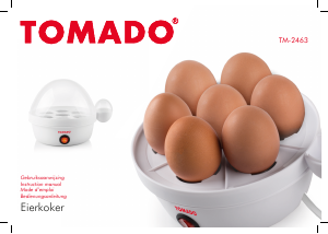 Manual Tomado TM-2463 Egg Cooker