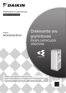 Vadovas Daikin MCK555AVM-W Oro valytuvas