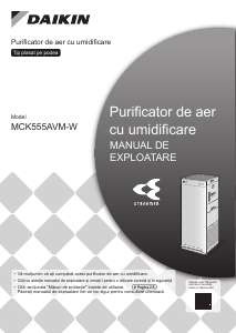 Manual Daikin MCK555AVM-W Purificator de aer