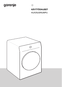 Käyttöohje Gorenje DG48D Kuivausrumpu