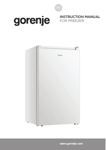 Handleiding Gorenje F39FPW4 Vriezer