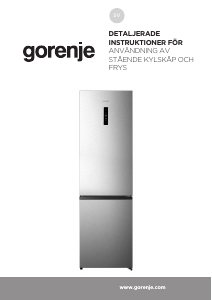 Bruksanvisning Gorenje NRK620EAW4 Kyl-frys