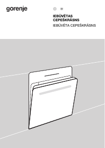 Rokasgrāmata Gorenje BSA6138B Cepeškrāsns
