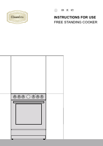 Handleiding Gorenje GECS6B70CLI Fornuis