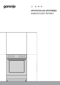 Priručnik Gorenje GG5A14WJ Raspon