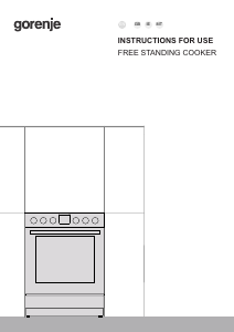Bruksanvisning Gorenje GGI6C20XA Spis