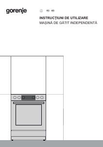 Manual Gorenje GK6C4XF Aragaz