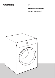 Brugsanvisning Gorenje WG484A31 Vaskemaskine