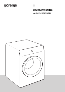Bruksanvisning Gorenje WG484A31 Vaskemaskin