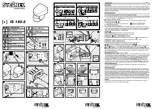 Manual de uso Steinel IS 140-2 Detector de movimiento