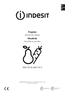 Manual Indesit IB55 732 X Combina frigorifica