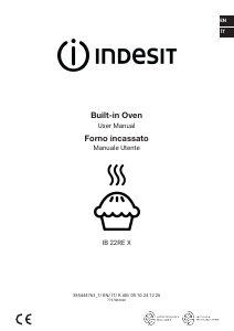 Manuale Indesit IB 22RE X Forno