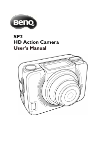Handleiding BenQ SP2 Digitale camera