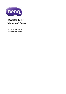 Manuale BenQ BL2400PT Monitor LCD