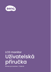 Manuál BenQ BL2790TC LCD monitor