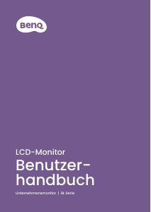 Bedienungsanleitung BenQ BL2790TC LCD monitor