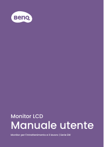 Manuale BenQ EW270Q Monitor LCD