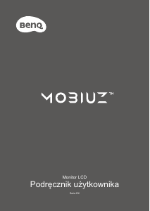 Instrukcja BenQ EX2710 Monitor LCD