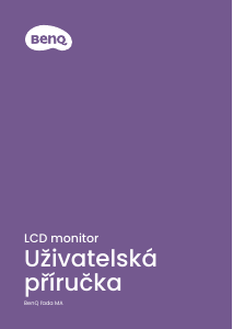 Manuál BenQ MA270S LCD monitor