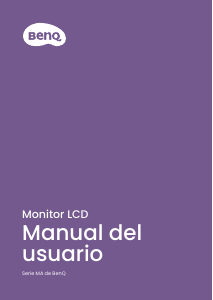 Manual de uso BenQ MA270S Monitor de LCD