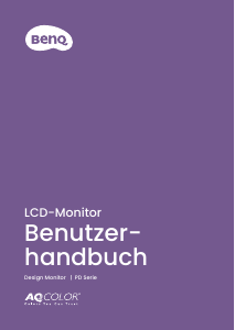 Bedienungsanleitung BenQ PD2770U LCD monitor