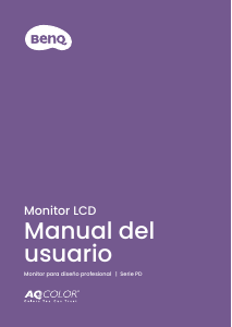Manual de uso BenQ PD2770U Monitor de LCD