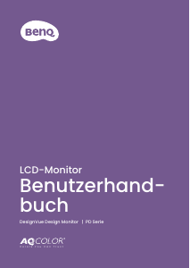 Bedienungsanleitung BenQ PD3205UA LCD monitor