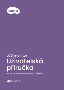 Manuál BenQ SW272U LCD monitor