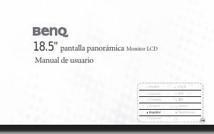 Manual de uso BenQ T902HD Monitor de LCD