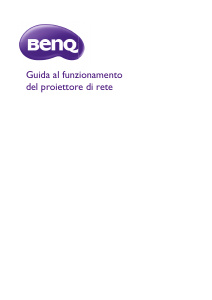 Manuale BenQ LW61ST Proiettore
