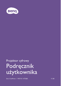 Instrukcja BenQ W2710 Projektor