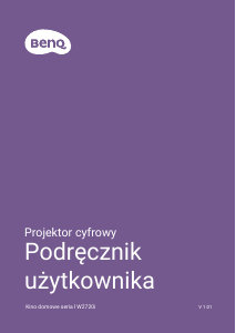 Instrukcja BenQ W2720i Projektor