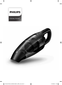 Kullanım kılavuzu Philips FC6142 MiniVac Şarjlı El Süpürgesi