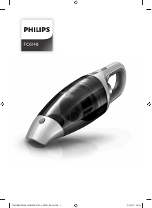 كتيب مكنسة كهربائية يدوية FC6148 MiniVac Philips