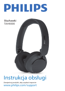 Instrukcja Philips TAH4000WT Słuchawki
