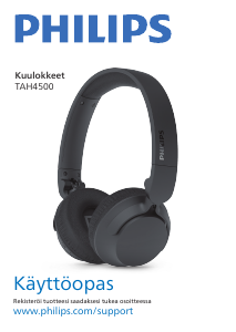 Käyttöohje Philips TAH4500WT Kuuloke