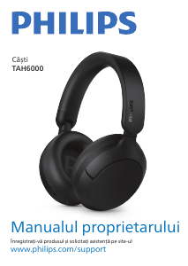 Manual Philips TAH6000BK Căşti