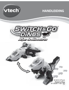 Handleiding VTech Allosaurus Speelgoedrobot
