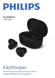 Käyttöohje Philips TAT1300WT Kuuloke