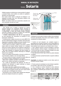 Manual Mueller Solaris Máquina de secar roupa