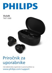 Priročnik Philips TAT1300WT Slušalka