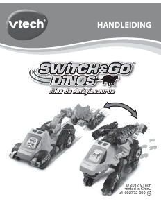 Handleiding VTech Ankylosaurus Speelgoedrobot