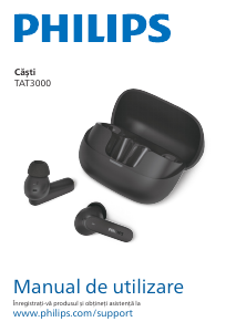 Manual Philips TAT3000WT Căşti